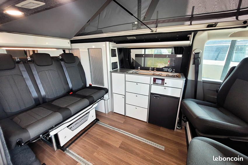 VW TRANSPORTER T6 2.0L tdi Edition Modèle court aménagé VASP Type California 5 places (image 3)