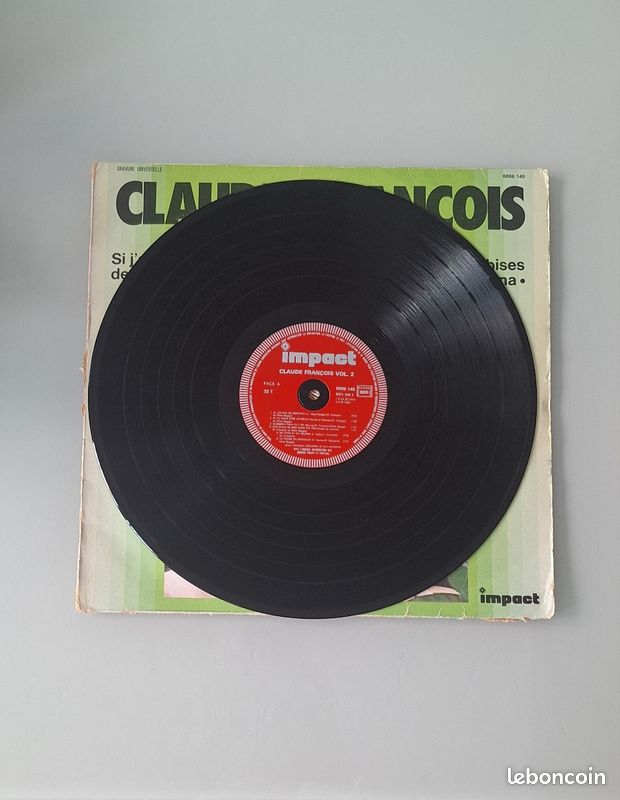 Lot 5 vinyles 33 tours Claude François – éditions originales 1977-1985 (image 8)