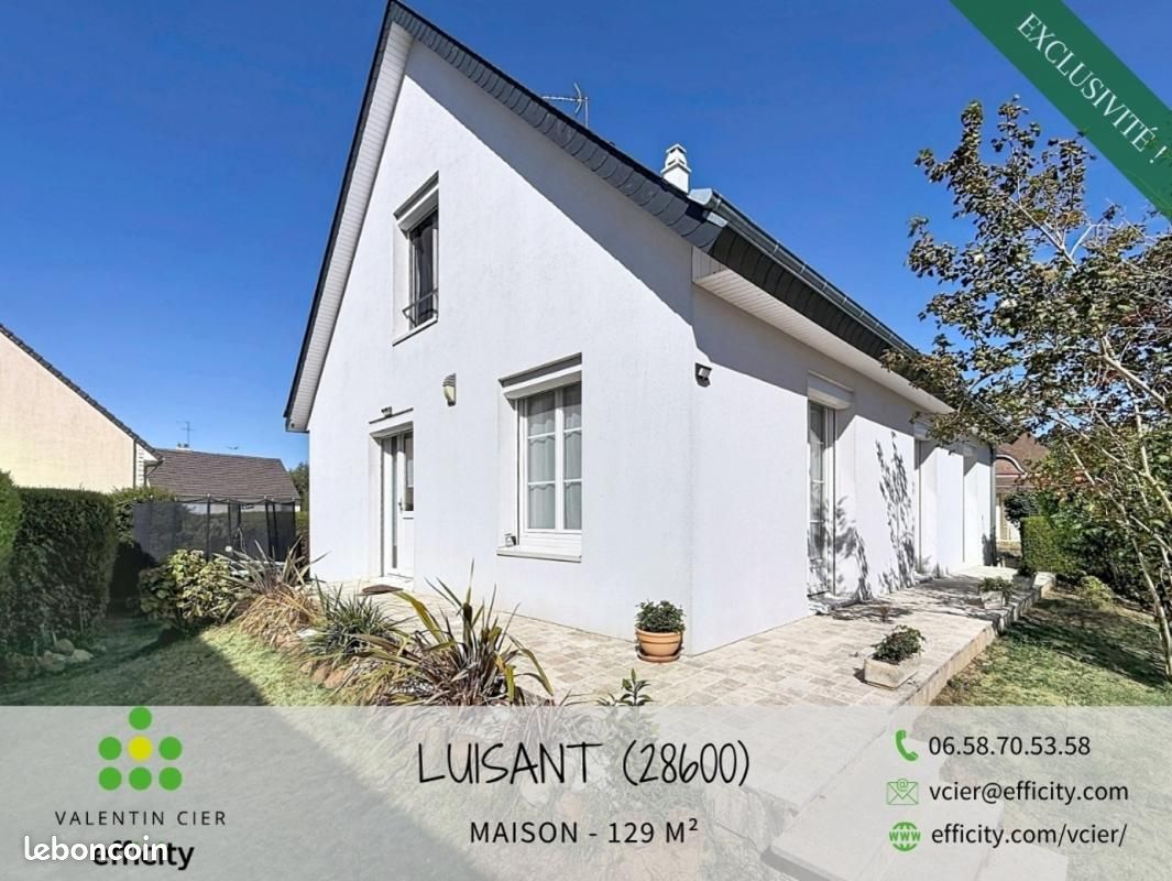 Maison 6 pièces 138 m² · à Luisant · 138 m² · 369 900 €