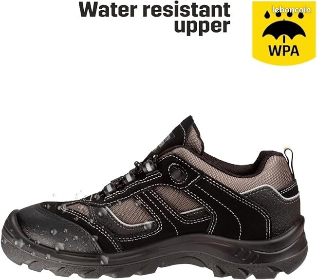 Chaussures De Sécurité S3 Safetoe® Noir - Taille 43 - Modèle L-7006 - Neuf Sous Emballage