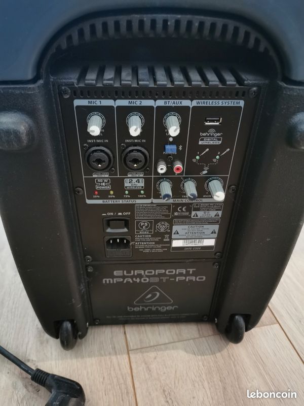 Ampli Bluetooth Behringer (image 3)