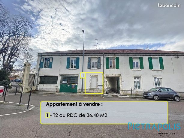 Appartement 2 pièces 36 m²