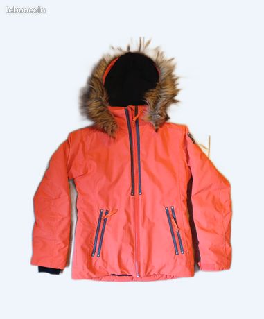 DEGRE veste de ski fille 12 ans orange Vêtements