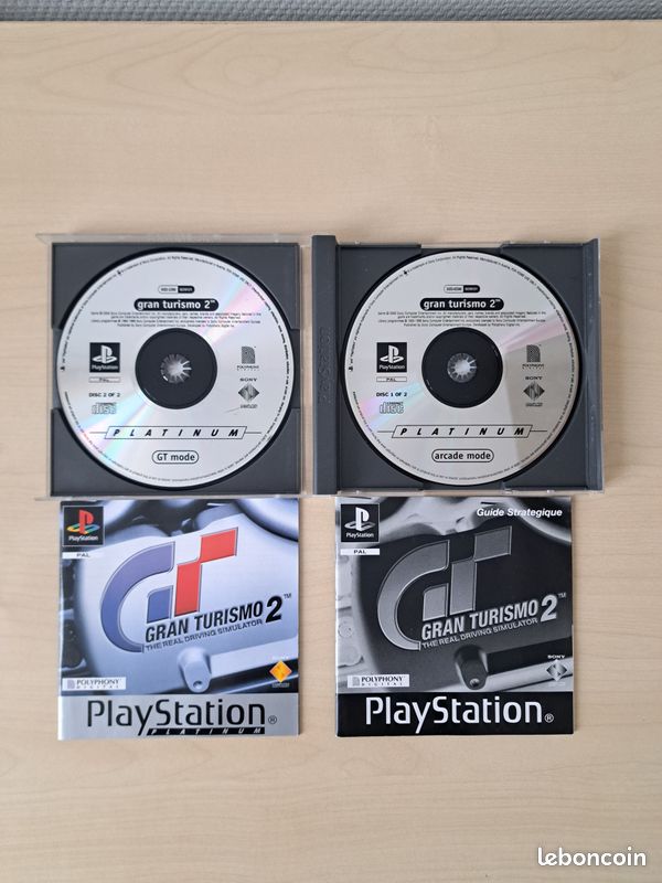 Gran Turismo 2 - Jeu PS1 Platinum Complet Version Française (Sony)