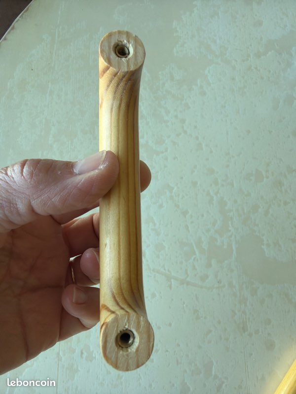 12 Poignées de porte en bois (image 2)