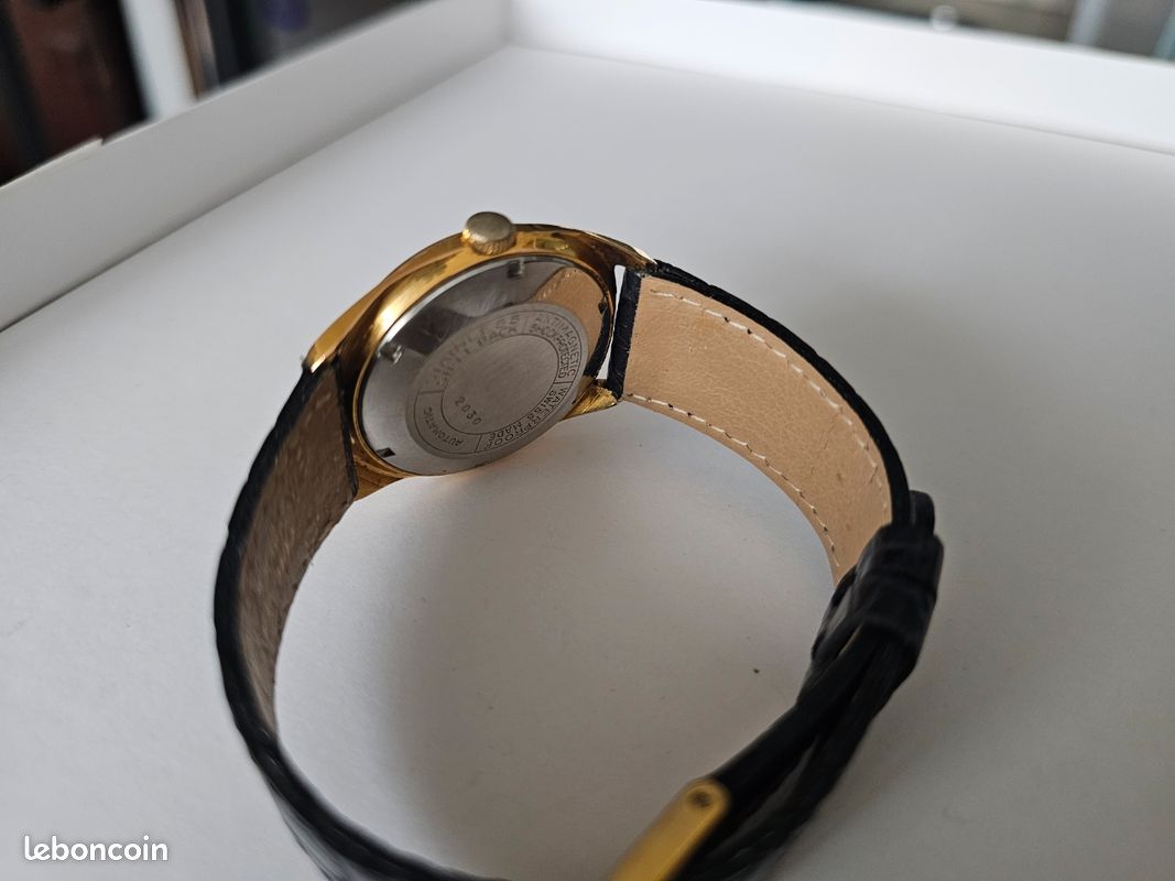 Montre vintage automatique suisse de marque SURDIAC, 36mm (image 18)