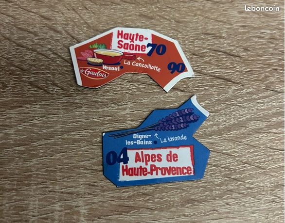 Objets de collection « magnets le gaulois carte de france » Toute la
