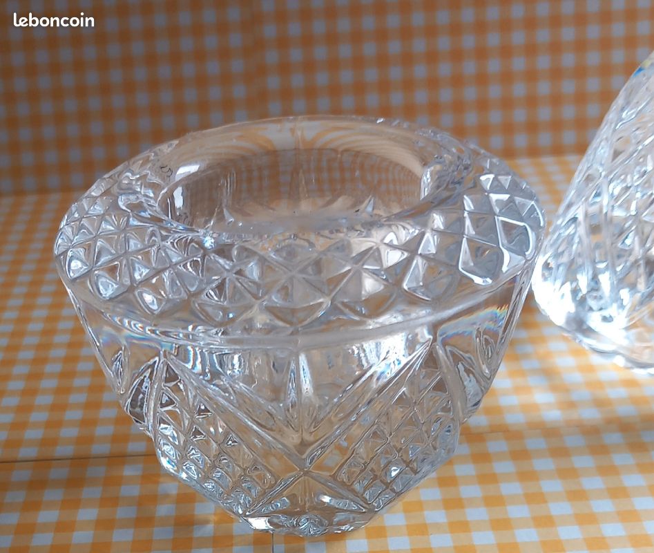 2 bougeoirs Cristal d'Arques (image 5)