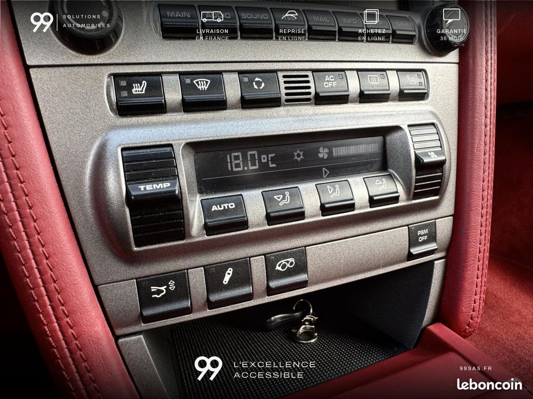 Porsche boxster porsche rs 60 spyder 3.4l 303ch bose echappement sport pcm livraison reprise (image 29)