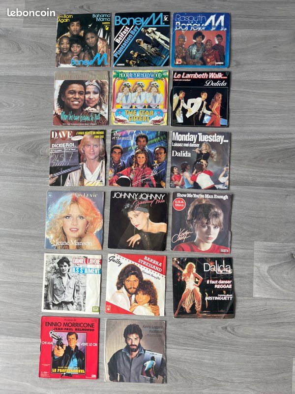 Lot de disques Vinyles (image 1)