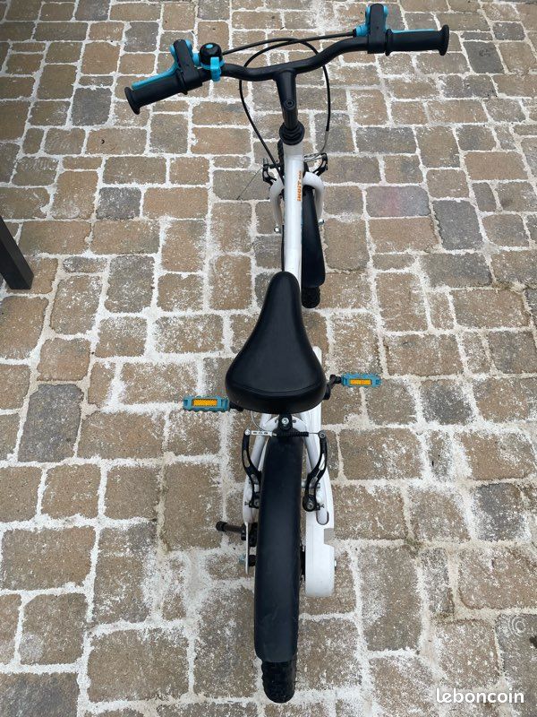 Anicy Béquille Latérale Vélo Enfant 16 Pouces - Accessoire Stable Pour VTT Ou Vélo De Route - Facile à Monter