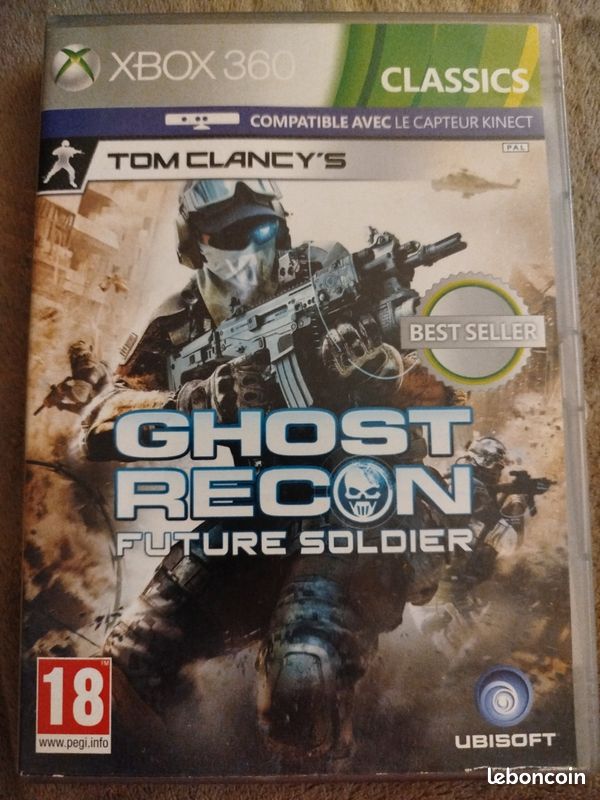 Ghost Recon Future soldier Xbox 360 Jeux vidéo