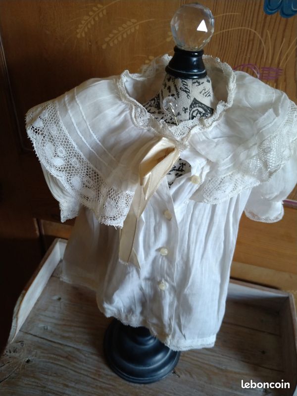 Inconnu - Doll Lot de 5 robes anciennes pour grande poupée ancienne