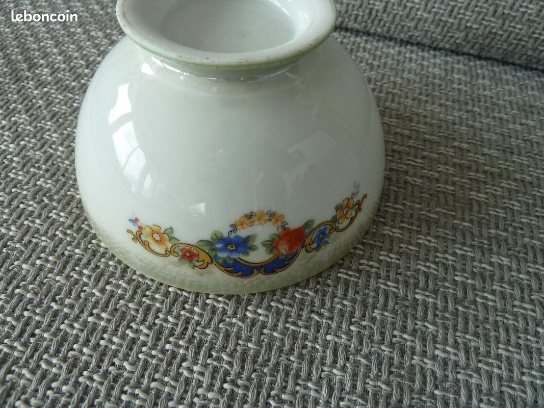 Bol vintage décor petite guirlande de fleurs (image 7)