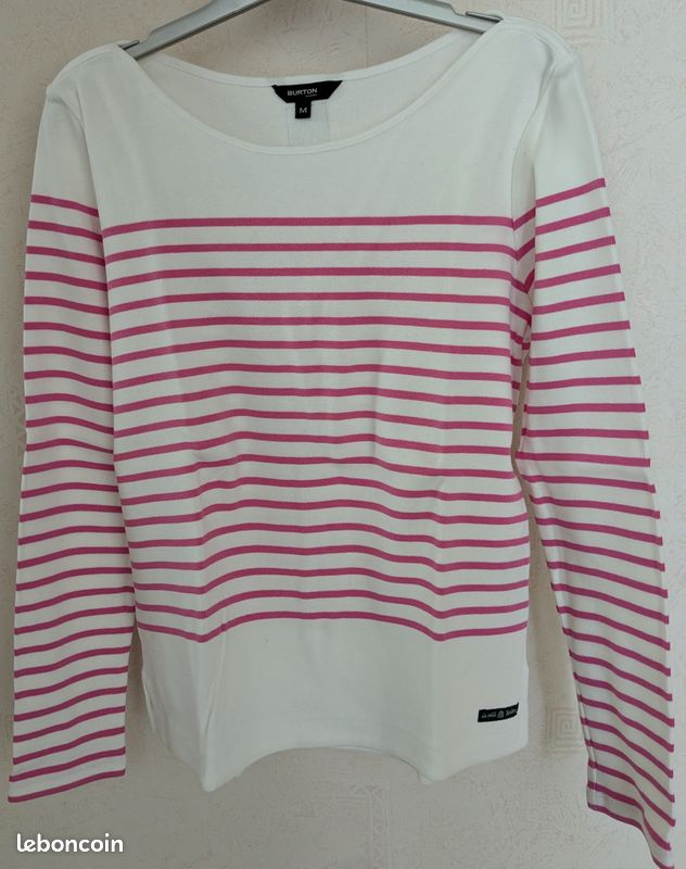 Burton Polo Manches Longues BURTON Polo Manches Longues Taille 40