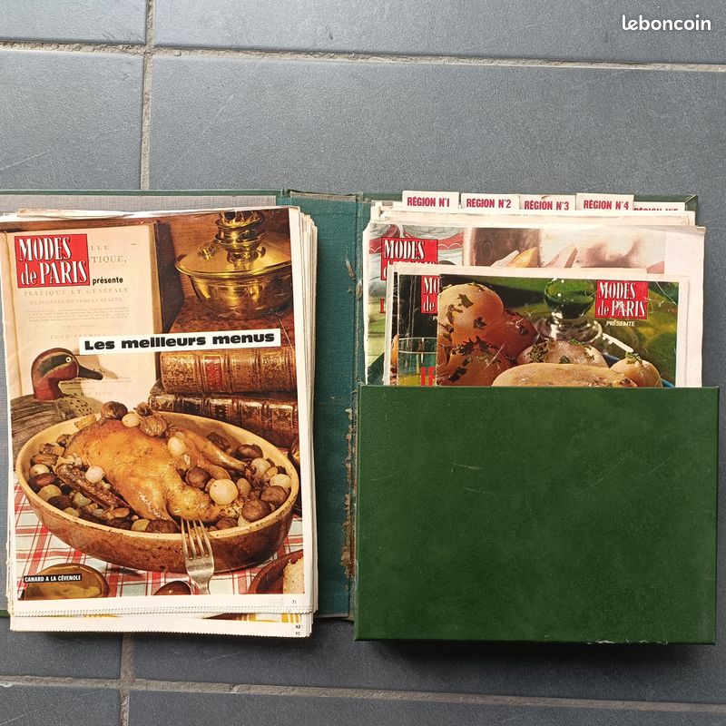 Coffrets Les Meilleures Recettes de "Modes de Paris" - La Cuisine Illustrée et La Cuisine Régionnale (image 4)