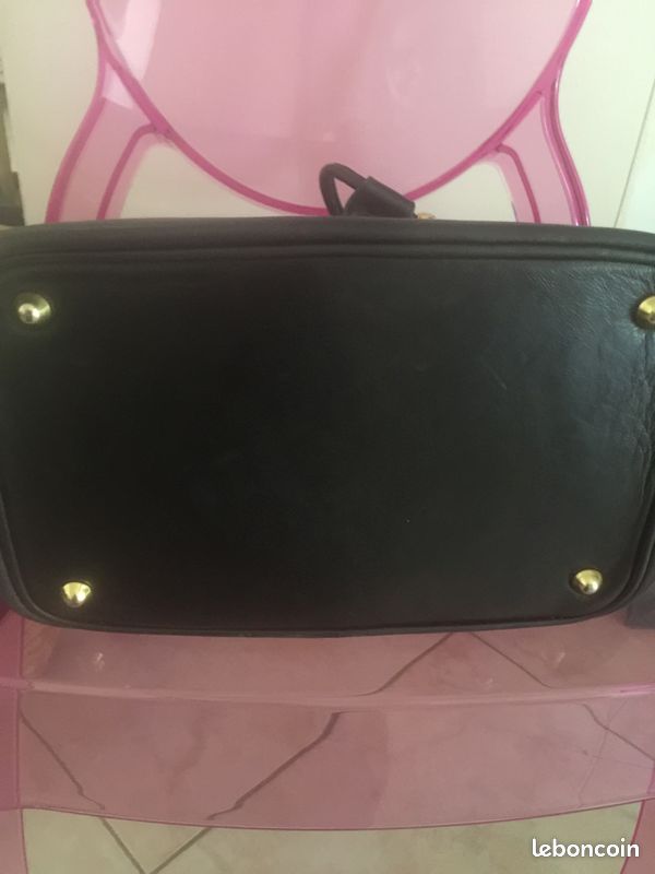 Sac Chanel cuir noir (image 3)