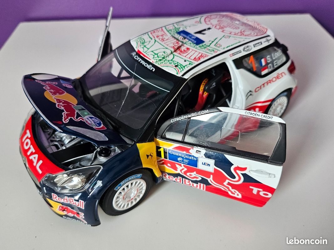 CITROEN DS3 WRC Vainqueur Rallye du MEXIQUE 2011