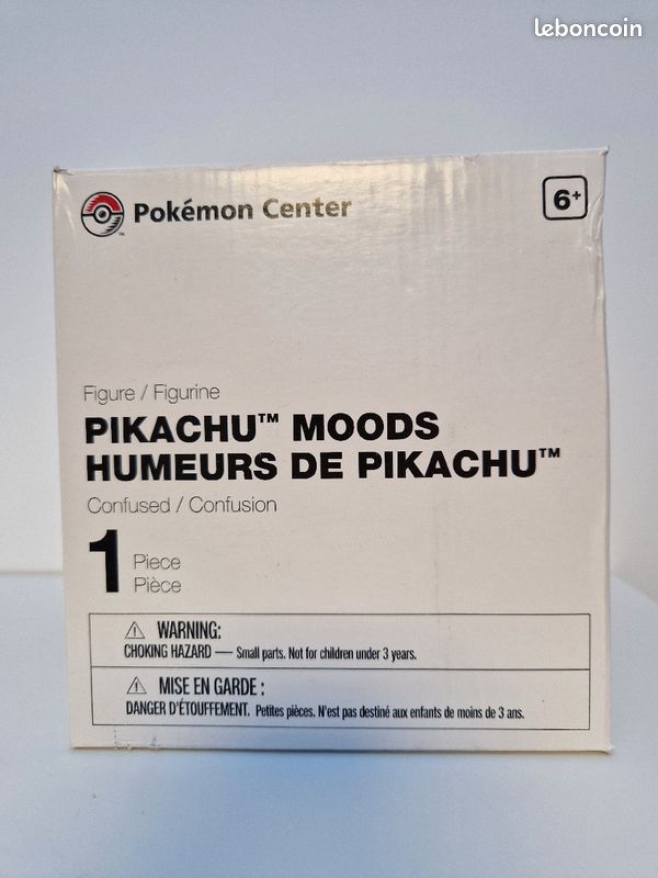 Figurine Pikachu Moods confused (étourdi) Pokémon Center (image 8)
