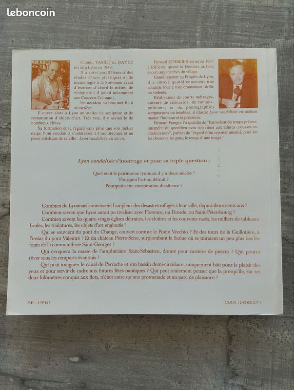 Livre Lyon vandalisée (image 2)