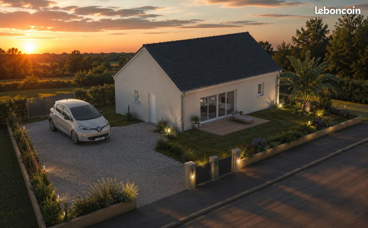 Projet de construction d'une maison 70 m² avec terrain à GARLAN (29) (image 2)