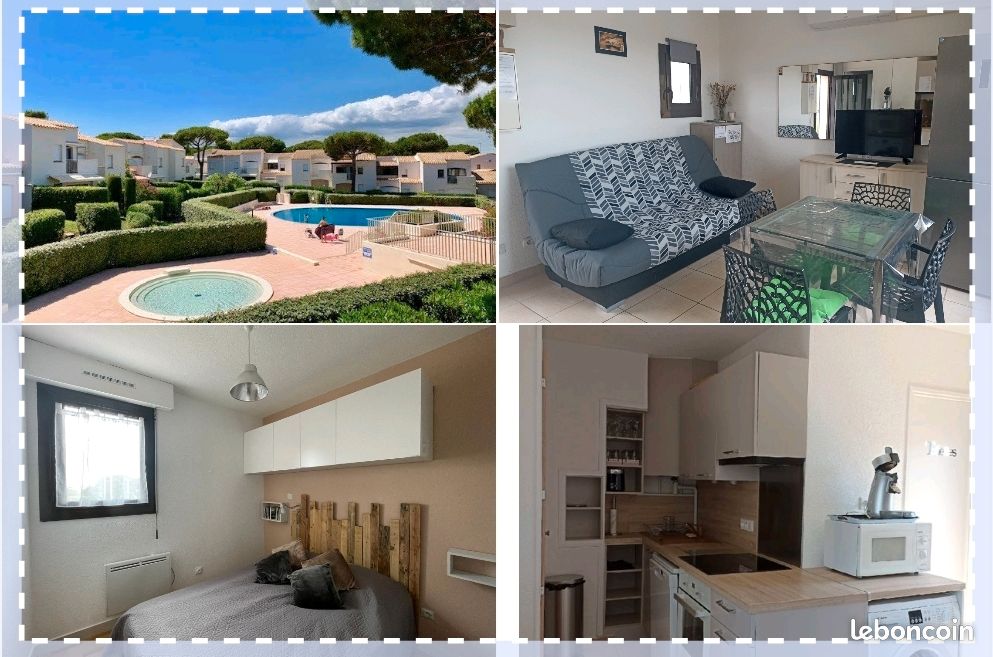 Appartement 2 pièces 25 m² · à Agde · 25 m² · 550 €/mois