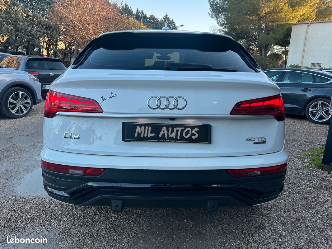 Audi Q5 Sportback 40 TDI 204ch Design quattro S tronic 7 TVA (image 5)