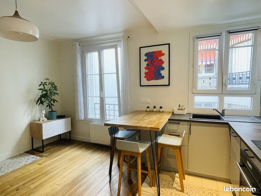 Appartement 2 pièces 41 m² · à Paris · 40,8 m² · 1 833 €/mois