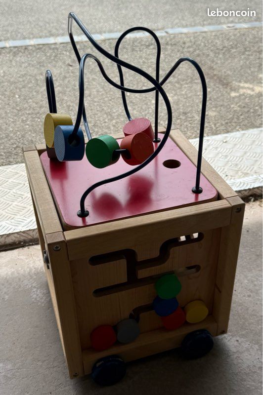 Cube bois enfant (image 2)