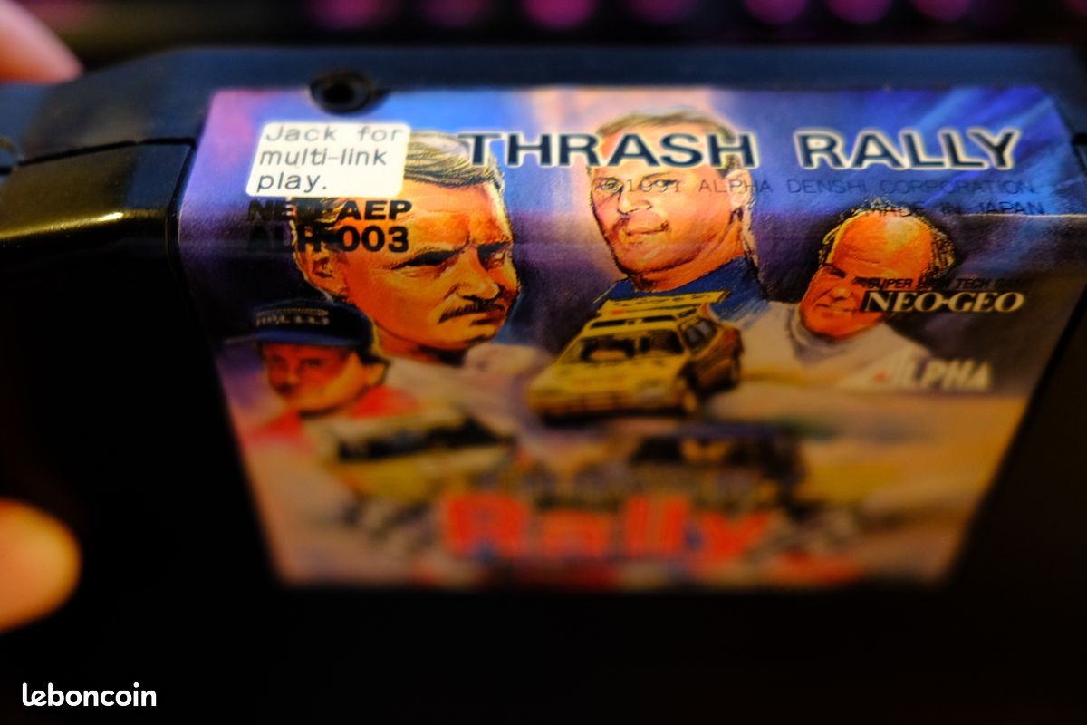 Thrash Rally Sur SNK Neo Geo AES - Version US/EURO - Excellent état