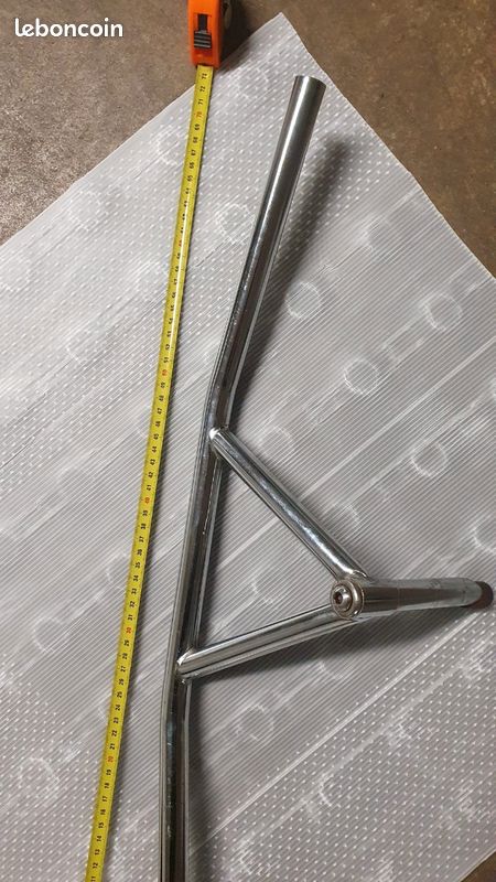 Guidon ITM MACH 3 Ergal Vintage - Plat Bar VTT / Ville