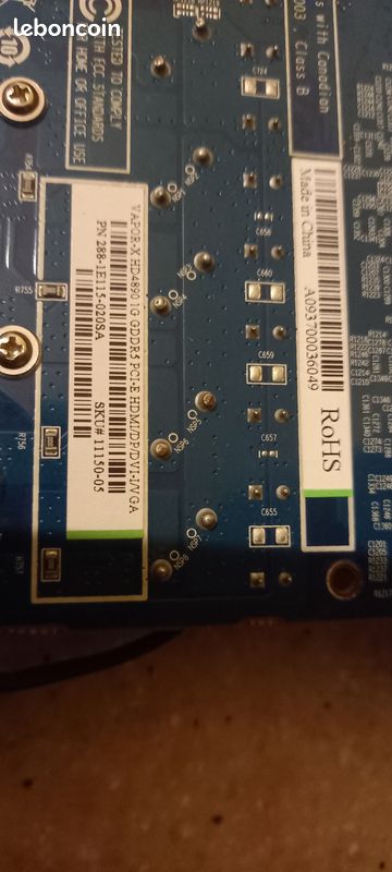 Sapphire ATI Radeon HD 4800 Carte Graphique VAPOR X 1 GO DDR5 ( disponible sur cambrai, douai , lens ) (image 4)