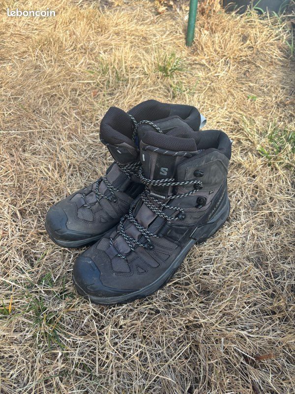 Chaussures trekking cuir imperméables Gore-Tex®-Salomon Quest 5 GTX - homme taille 43 (image 1)