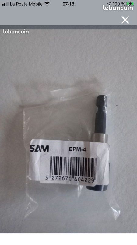 Porte embout SAM (image 1)