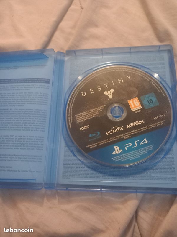 Vends jeu PS4 destiny le roi des corrompus (image 2)