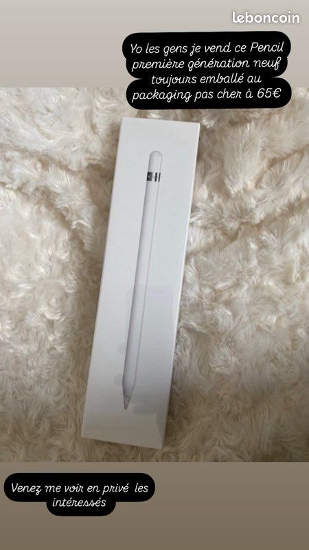 Pencil 1 génération Apple neuf (image 1)