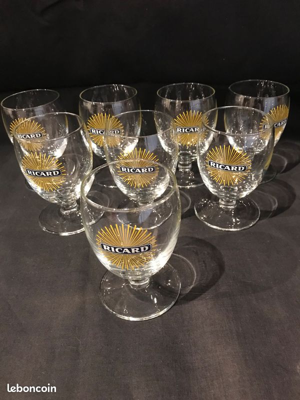 Verres à Pastis Ricard vintage (image 1)