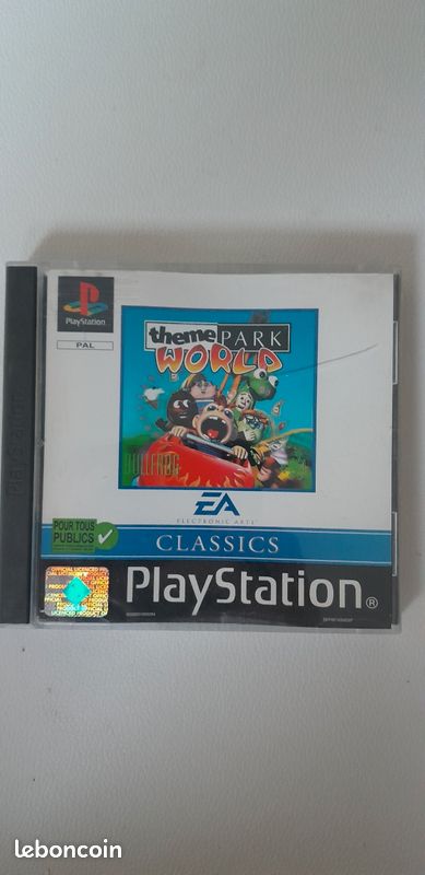 Theme Park World – PS1 – PlayStation 1 – PAL – Complet Et Testé