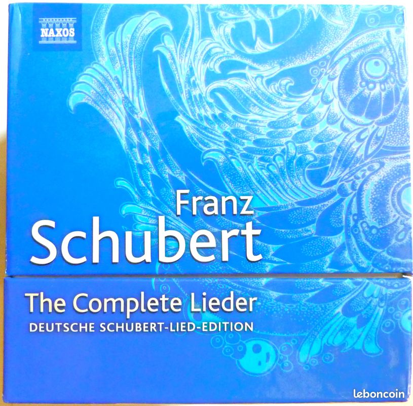 Coffret 38 CD : Intégrale des lieder de SCHUBERT sous la direction de Ulrich Eisenlohr / NAXOS / Musique classique / Chant (image 11)
