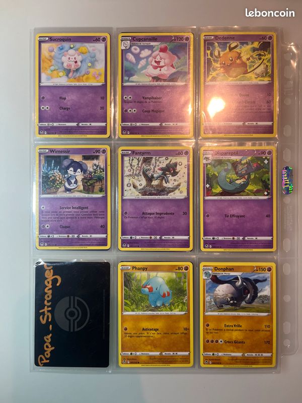 Lot de 116 cartes Pokemon Tempête Argentée EB12 (image 8)