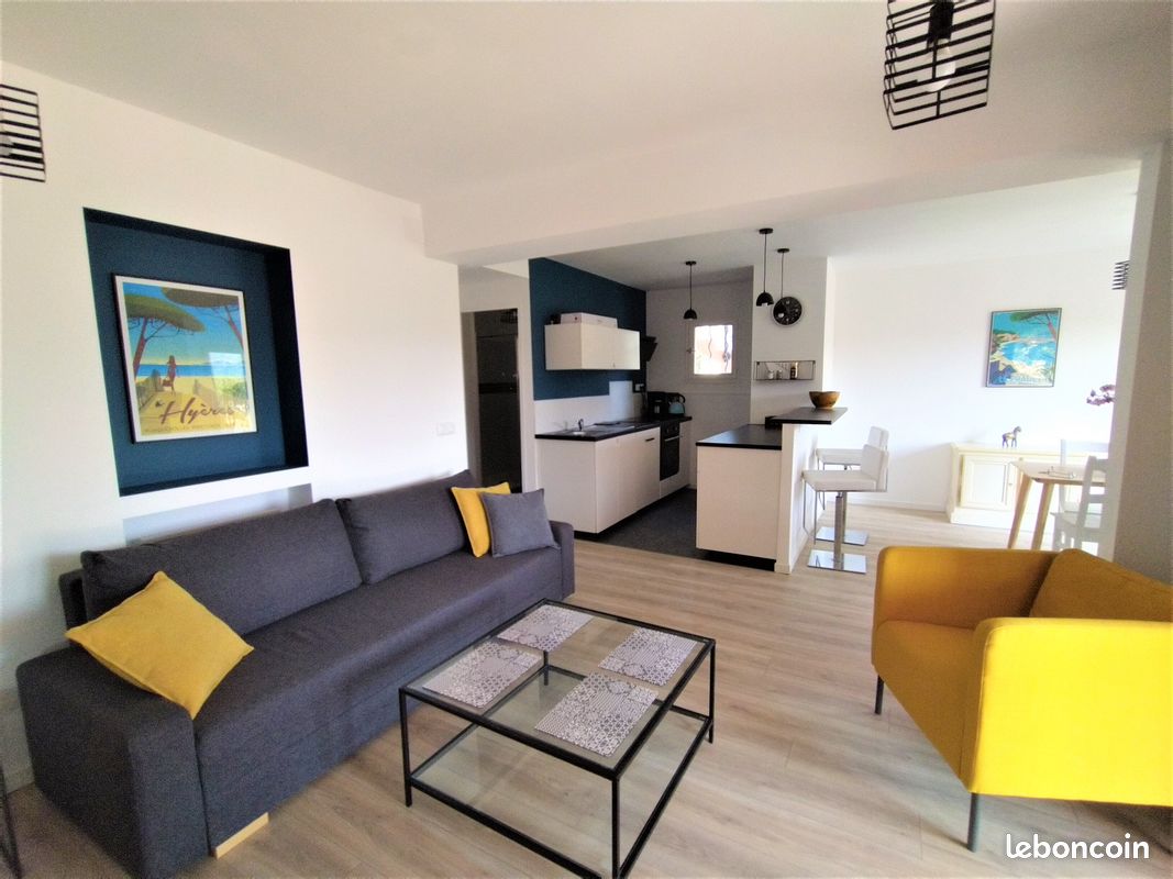 Superbe appartement 1 ou 2 chambres, calme, terrasse ombragée de 25 m², vue magnifique (image 2)