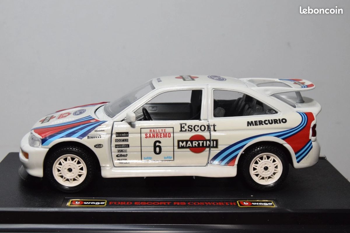 Maquette Montée 1/24 Ford Escort Cosworth - Course De Cote Beaujolais 94 - Occasion