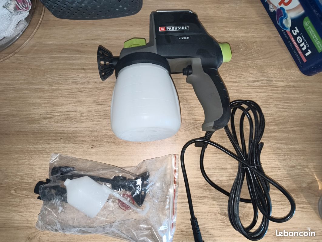 Pistolet a peinture airless Parkside : Achat occasion | Outillage à
