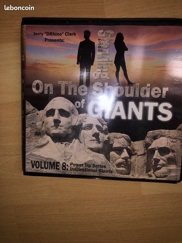 Jerry DRhino Clark on the shoulder of giants (image 1)