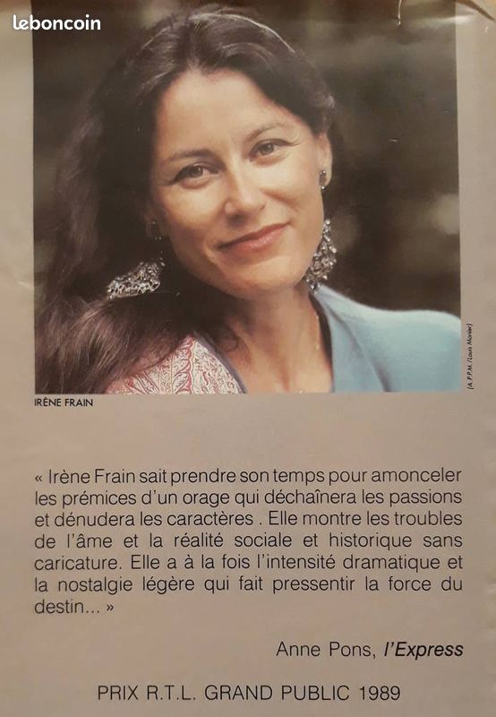 Livre Secret de famille - Irène Frain (image 2)