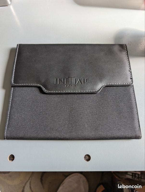 Pochette renault initiale cuir tissu - neuf (image 1)