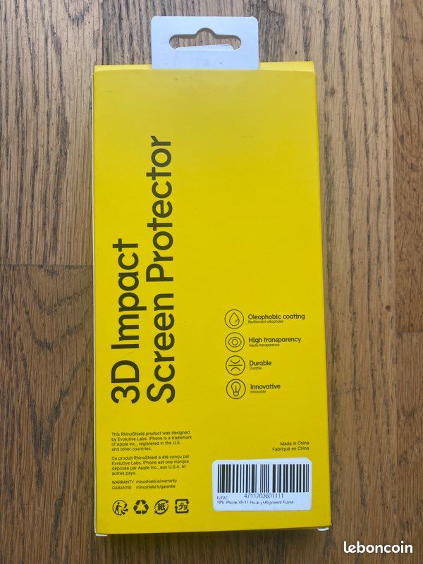 Protection d’écran Rhinoshield 11 et XR (image 2)