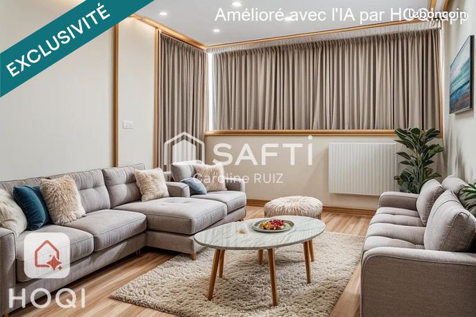 Appartement 3 pièces 62 m²