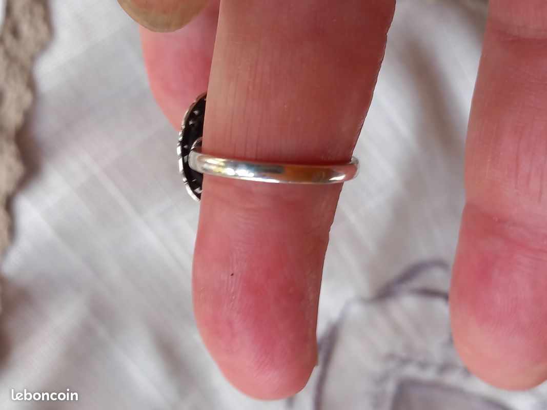 Bague originale en argent certifié fairmined - joaillerie éthique