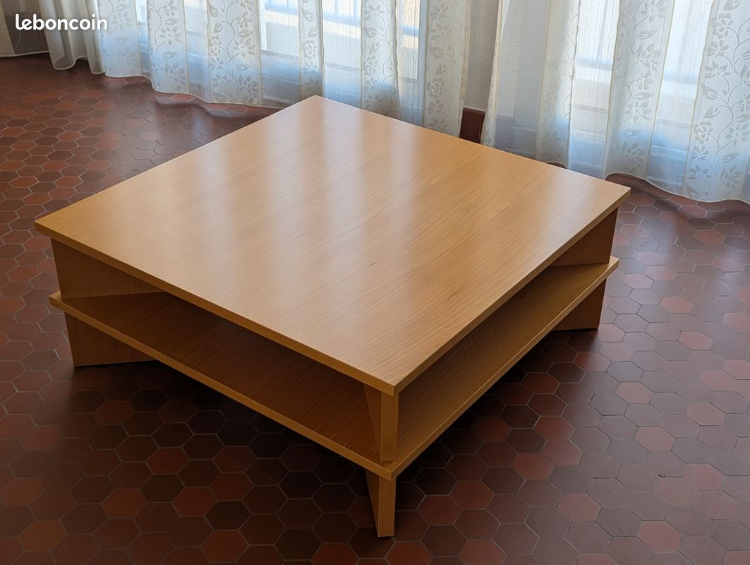 Table basse carrée de salon HABITAT (image 2)
